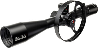 SIGHTRON SCOPE S6 10-60X56 ED - 34MM SIDE WHEEL ILLUM MOA-2FT