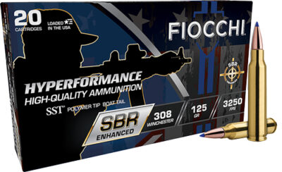 FIOCCHI 308 WIN SBR ENHANCED - 125GR SST 20RD 10BX/CS