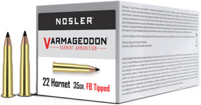 NOSLER VARMAGEDDON 22 HORNET - 35GR FBT 50RD 10BX/CS