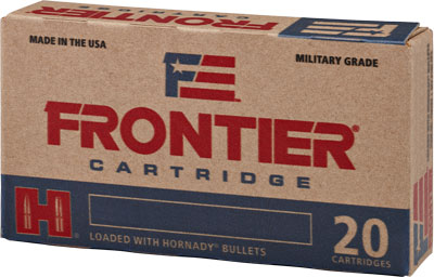 FRONTIER 223 REM 55GR FMJ - 20RD 25BX/CS