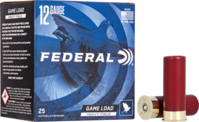 FEDERAL GAME SHOK 12GA 2.75" - 1 1/8OZ #6 25RD 10BX/CS
