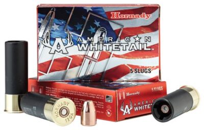 HORNADY WHITETAIL 12GA 2.75" - INTERLOCK SLUG 5RD 20BX/CS
