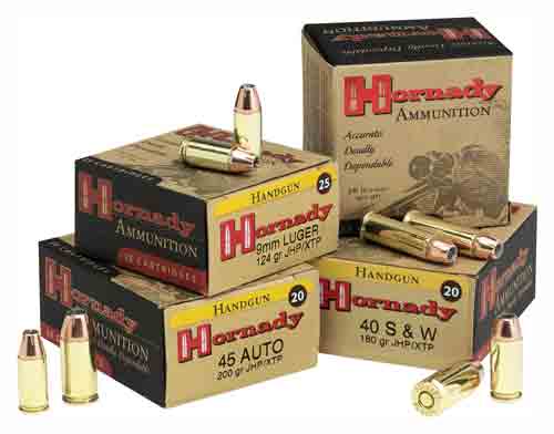 HORNADY 9MM LUGER 124GR XTP - 25RD 10BX/CS
