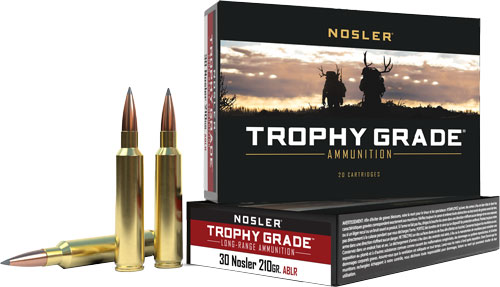 NOSLER TROPHY GRADE LR 30 - NOSLER 210GR ABLR 20RD 10BX/C