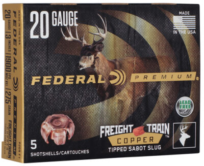 FEDERAL FREIGHT TRAIN 20GA 3" - 275GR SABOT 5RD 50BX/CS
