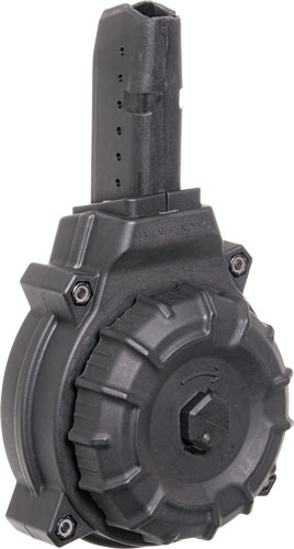 PRO MAG MAGAZINE AR-15 9MM - 50RD DRUM FOR GLOCK STYLE BLK