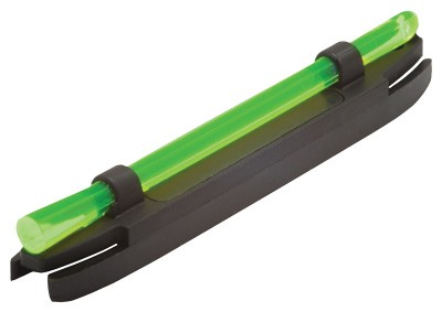 HIVIZ SHOTGUN FRONT SIGHT - MAGNETIC RIB .171-.265" GREEN