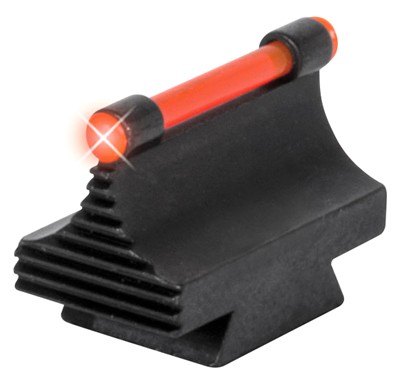 TRUGLO SIGHT FRONT RED - 3/8" DOVETAIL .343" HEIGHT