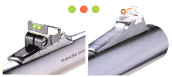 TRUGLO SIGHT SET REMINGTON - SLUG BARRELS RED/GREEN