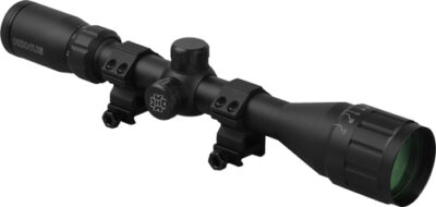 KONUS SCOPE FIGHTER 4-12X40 - W/RINGS AO BDC RETICLE BLACK