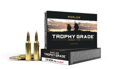 NOSLER TROPHY 270 WSM 140GR - ACCU TIP 20RD 10BX/CS